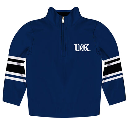 Nebraska-Kearney Lopers UNK Game Day Blue Quarter Zip Pullover for Infants Toddlers by Vive La Fete