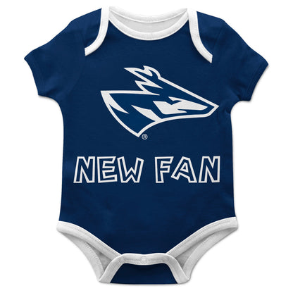 Nebraska-Kearney Lopers Infant Blue Short Sleeve One Piece Jumpsuit by Vive La Fete