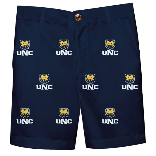 Northern Colorado Bears UNC Boys Game Day Navy Structured Shorts
