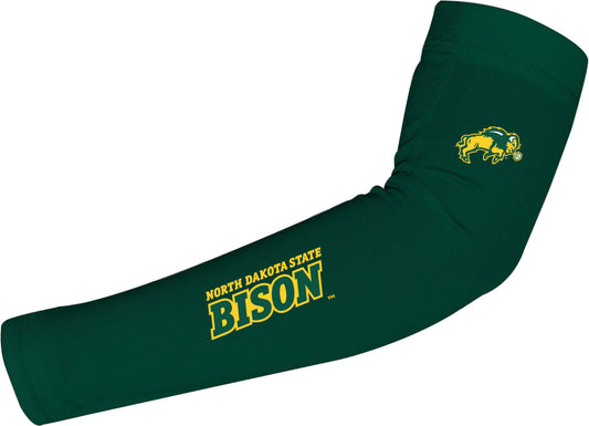 NDSU Bison Vive La Fete Toddler Youth Women Game Day Solid Arm Sleeve Pair Primary Logo and Mascot