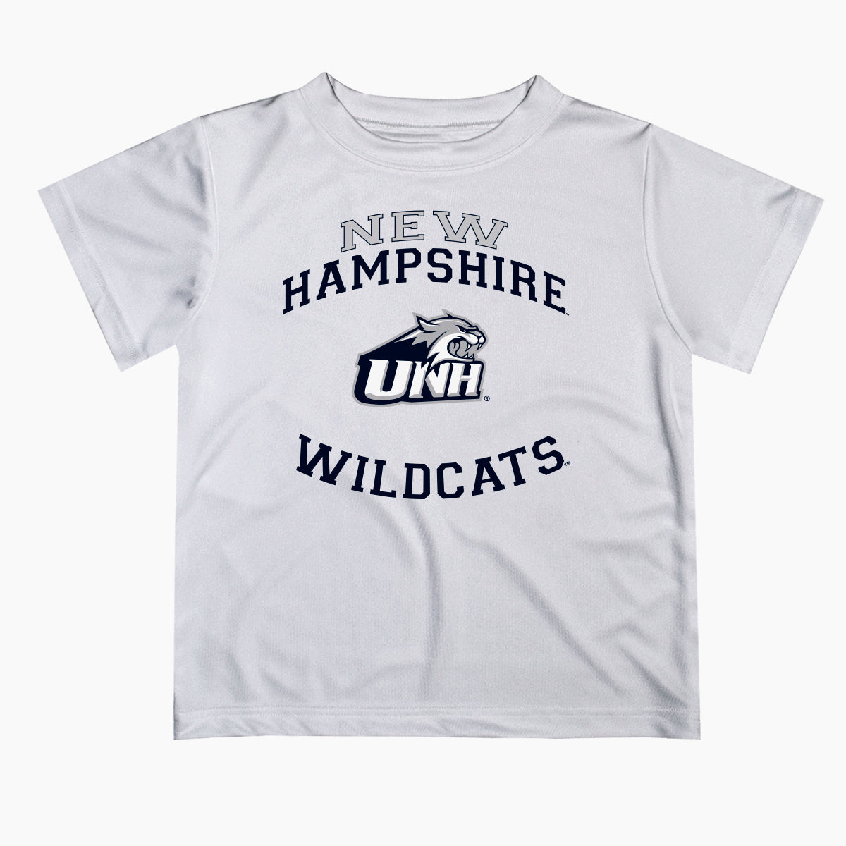 New Hampshire Wildcats UNH Vive La Fete Boys Game Day V1 White Short Sleeve Tee Shirt