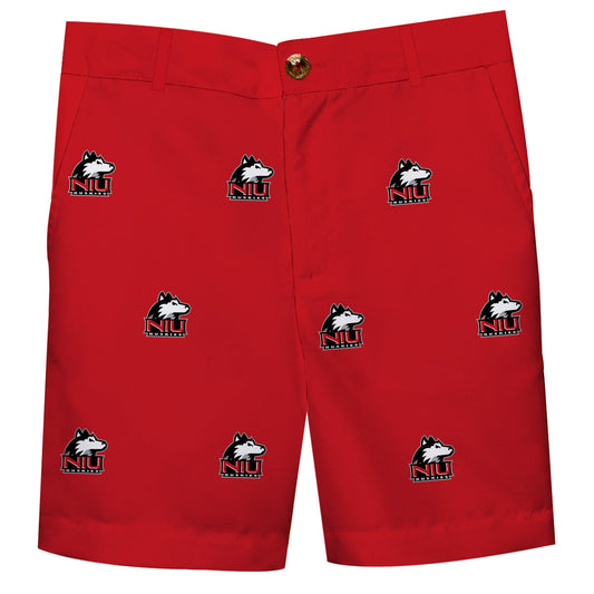 Northern Illinois Huskies Boys Game Day Red Structured Shorts