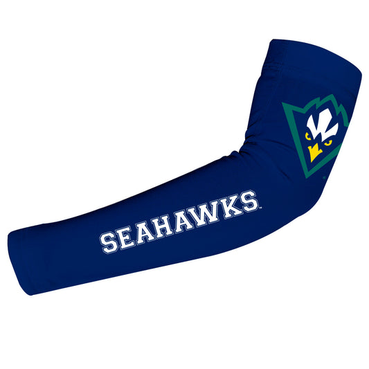 UNC Wilmington Seahawks UNCW Vive La Fete Toddler Youth Women Game Day Solid Arm Sleeve Pair Primary Logo and Mascot