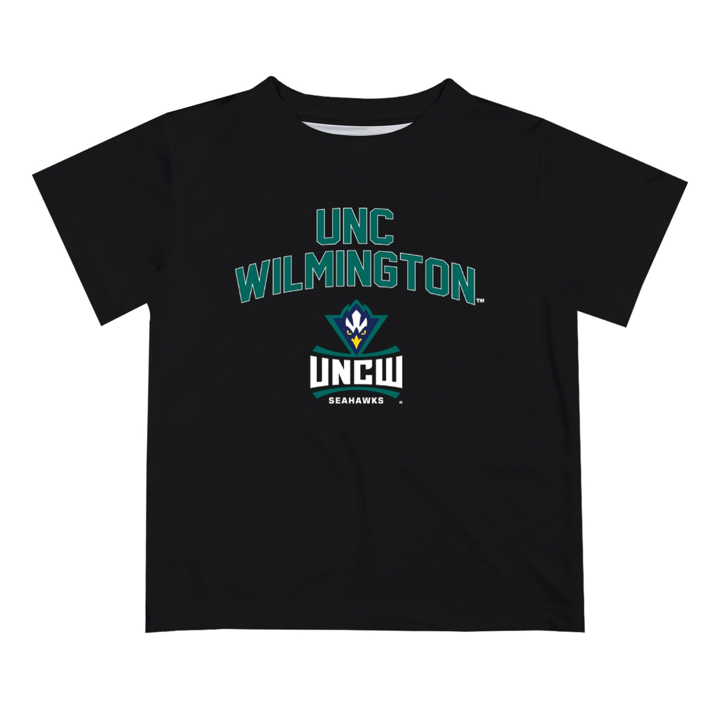 UNC Wilmington Seahawks UNCW Vive La Fete Boys Game Day V2 Black Short Sleeve Tee Shirt