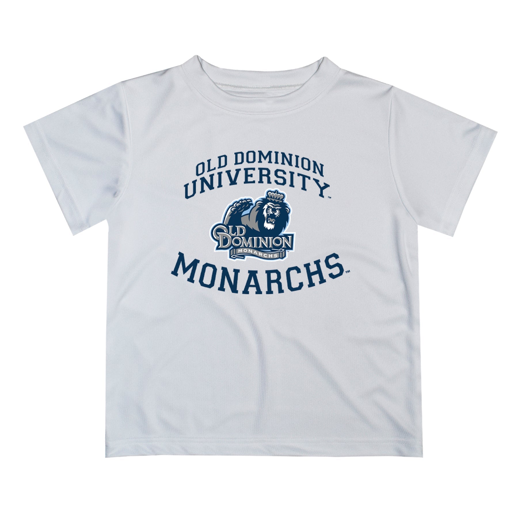 Old Dominion Monarchs Vive La Fete Boys Game Day V1 White Short Sleeve Tee Shirt