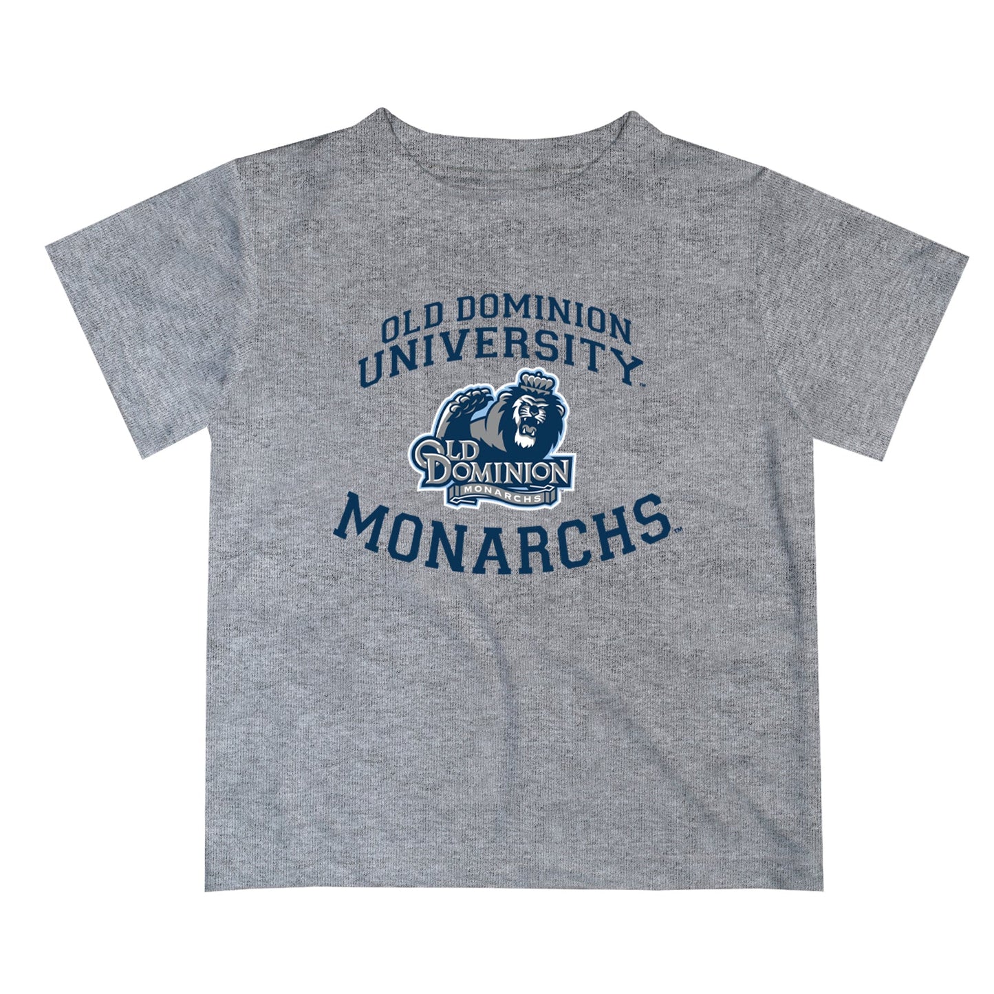 Old Dominion Monarchs Vive La Fete Boys Game Day V1 Heather Gray Short Sleeve Tee Shirt