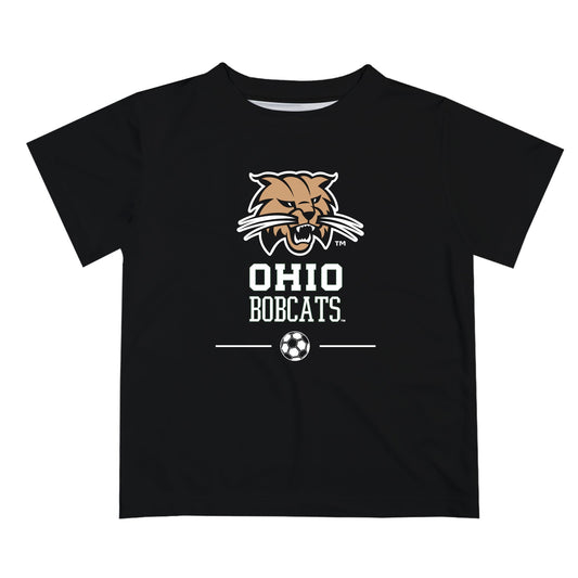 Mouseover Image, Ohio University Bobcats Vive La Fete Soccer V1 Green Short Sleeve Tee Shirt