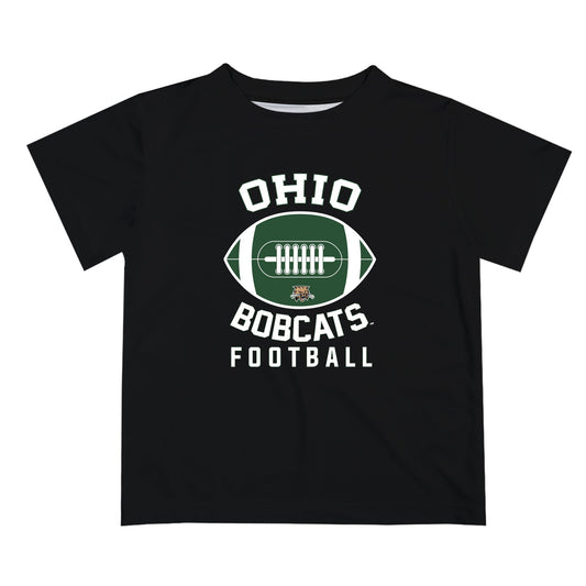 Mouseover Image, Ohio University Bobcats Vive La Fete Football V2 Green Short Sleeve Tee Shirt
