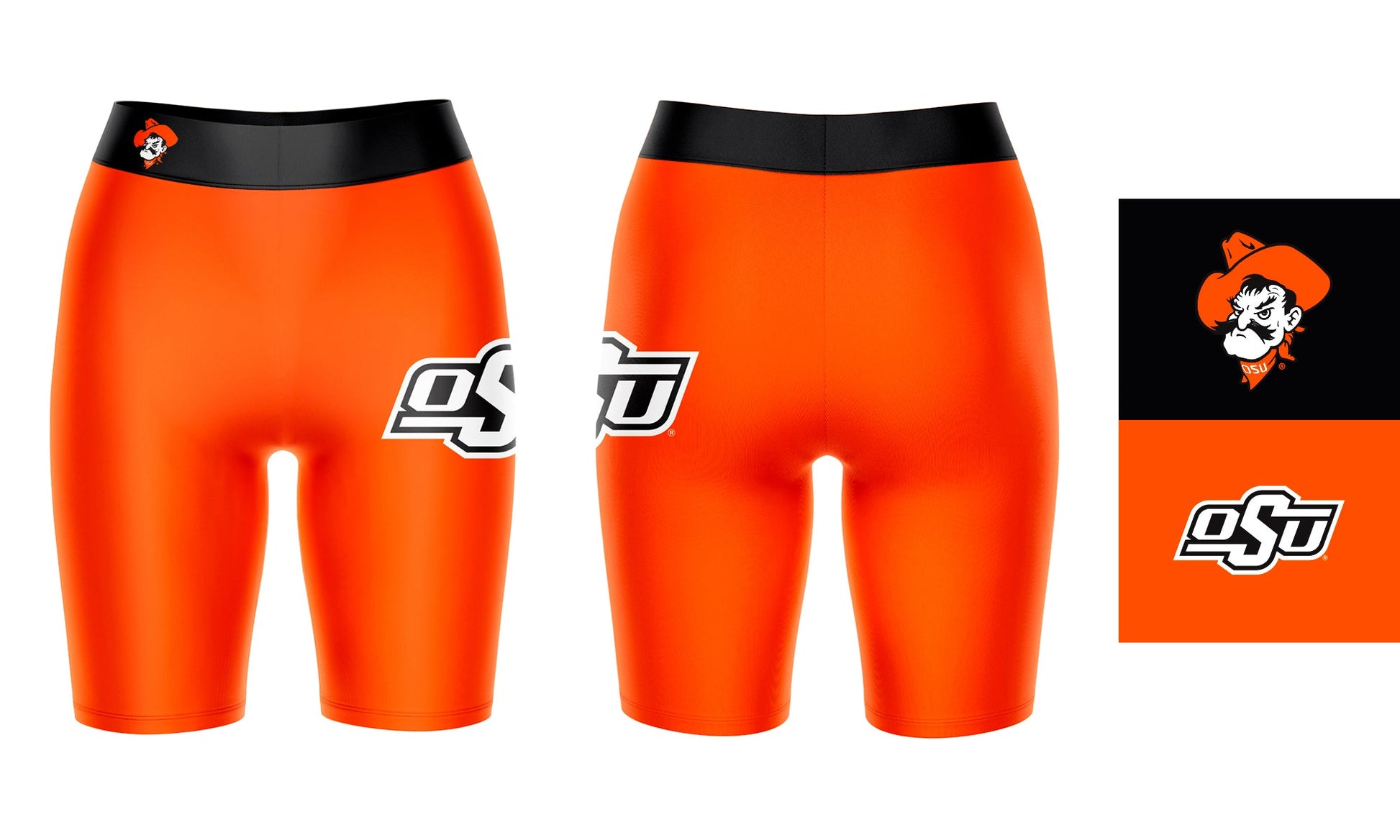 OSU Cowboys Vive La Fete Game Day Logo on Thigh and Waistband Orange & —  Vive La Fête - Online Apparel Store