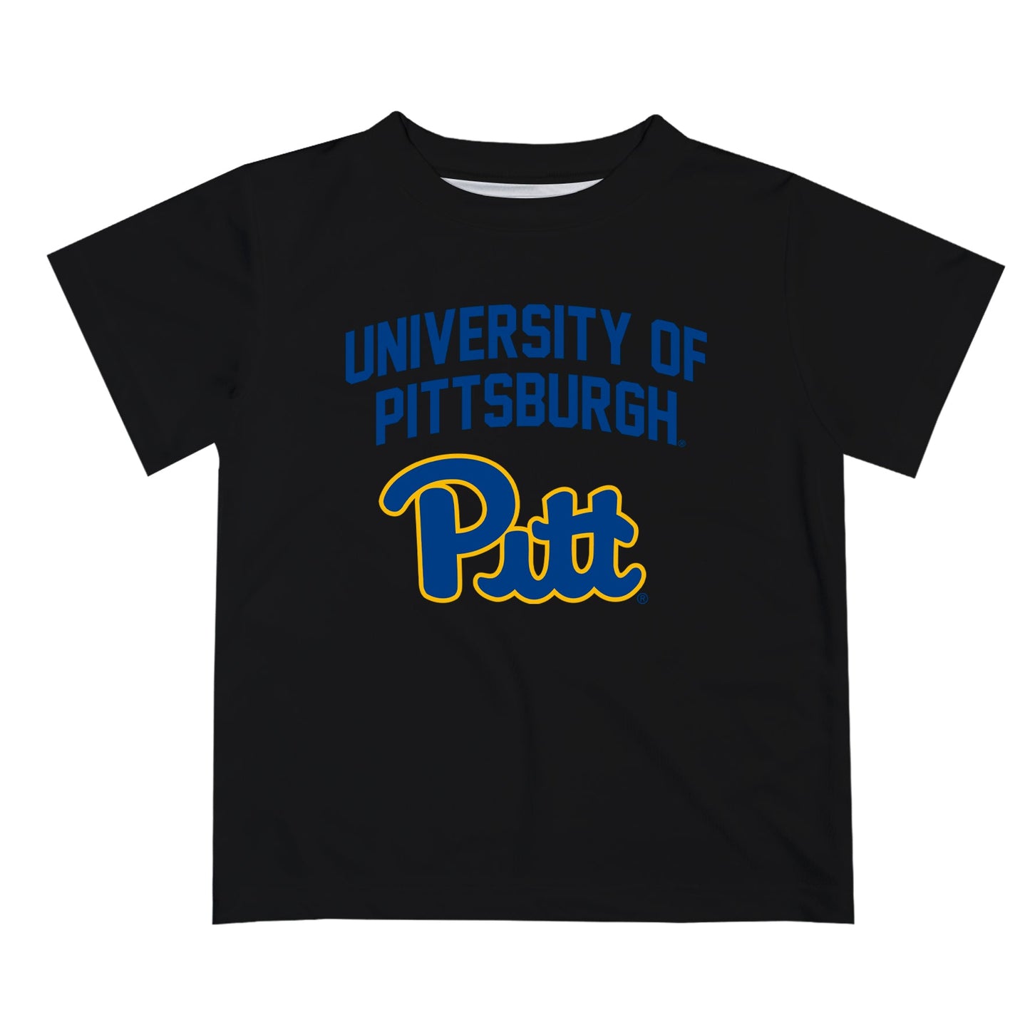 Pittsburgh Panthers UP Vive La Fete Boys Game Day V2 Black Short Sleeve Tee Shirt