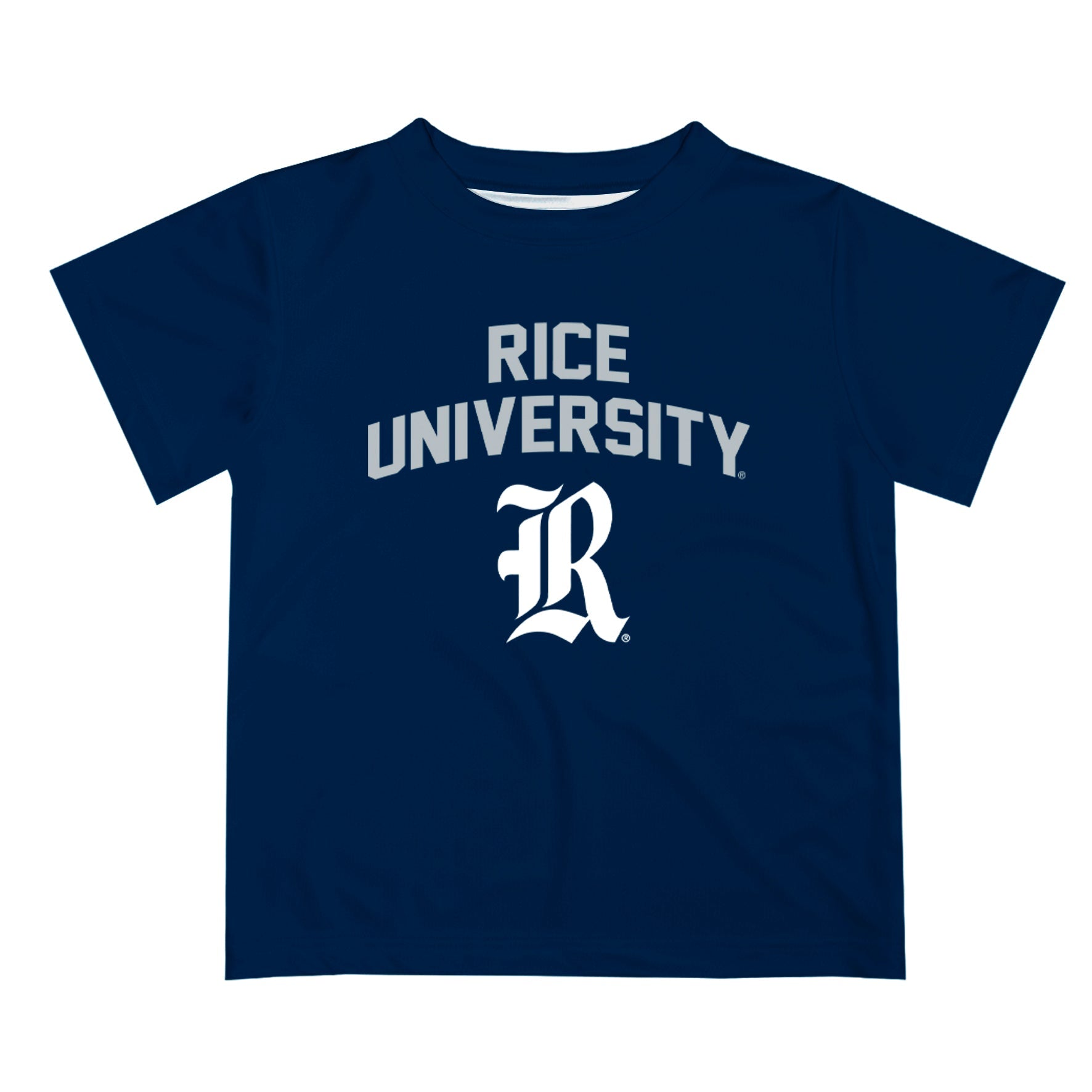 Rice University Owls Vive La Fete Boys Game Day V2 Blue Short Sleeve Tee Shirt