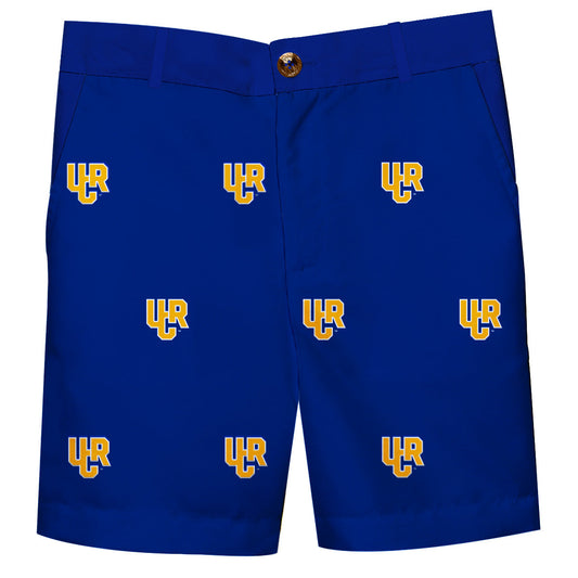 UC Riverside The Highlanders UCR Boys Game Day Blue Structured Shorts