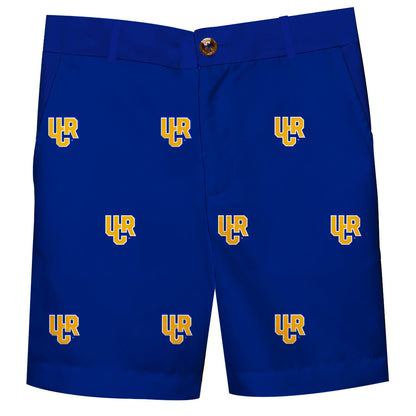 UC Riverside The Highlanders UCR Boys Game Day Blue Structured Shorts