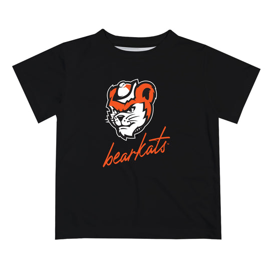 Mouseover Image, Sam Houston Bearkats Vive La Fete Script V1 Orange Short Sleeve Tee Shirt