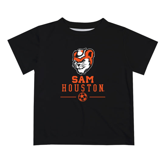 Mouseover Image, Sam Houston Bearkats Vive La Fete Soccer V1 Orange Short Sleeve Tee Shirt