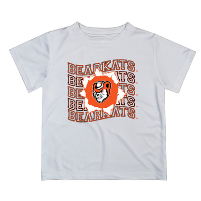Sam Houston Bearkats Vive La Fete  White Art V1 Short Sleeve Tee Shirt