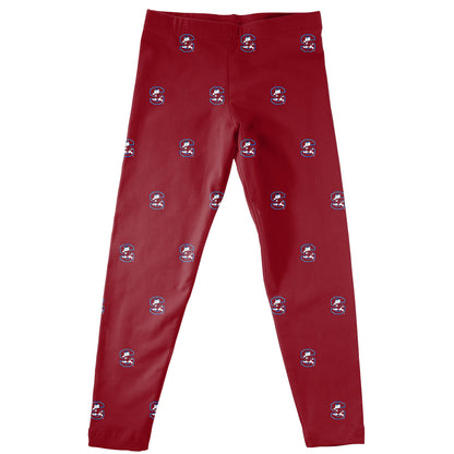 South Carolina State Bulldogs Girls Classic Play Maroon Leggings Tights