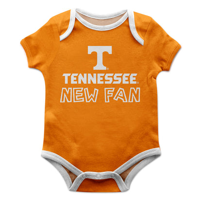 Tennessee Vols Infant Game Day Orange Short Sleeve One Piece Jumpsuit by Vive La Fete