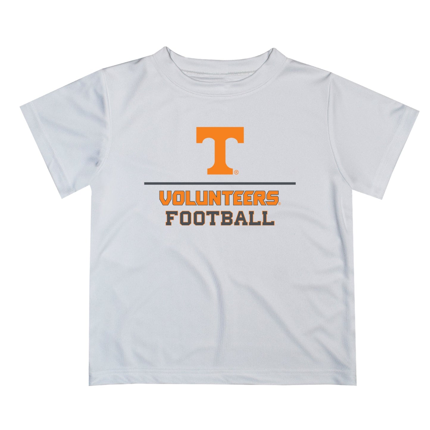 Tennessee Vols Vive La Fete Football V1 White Short Sleeve Tee Shirt