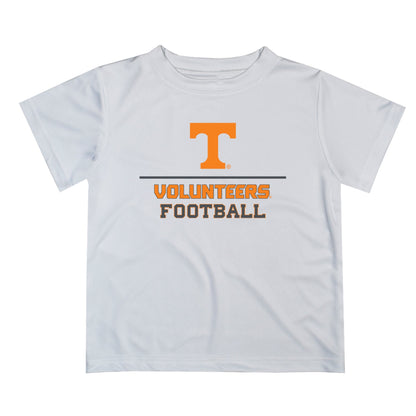 Tennessee Vols Vive La Fete Football V1 White Short Sleeve Tee Shirt