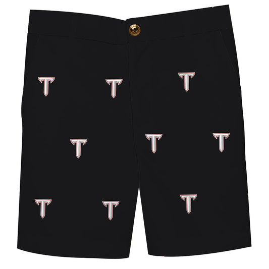 Troy Trojans Black Structured Short