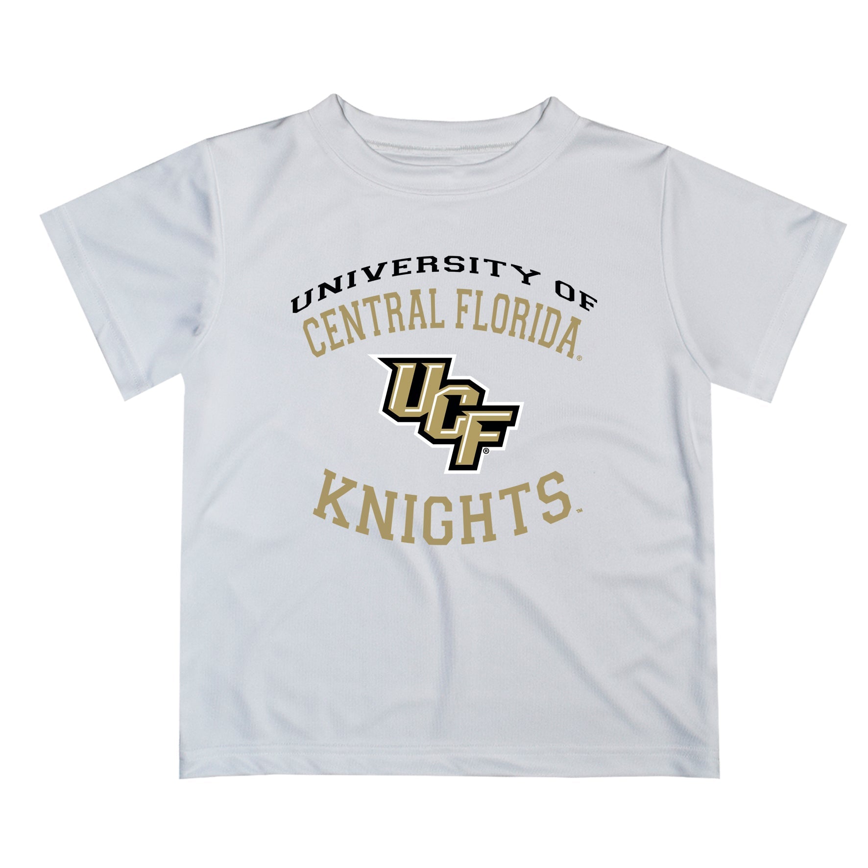 UCF Knights Vive La Fete Boys Game Day V1 White Short Sleeve Tee Shirt