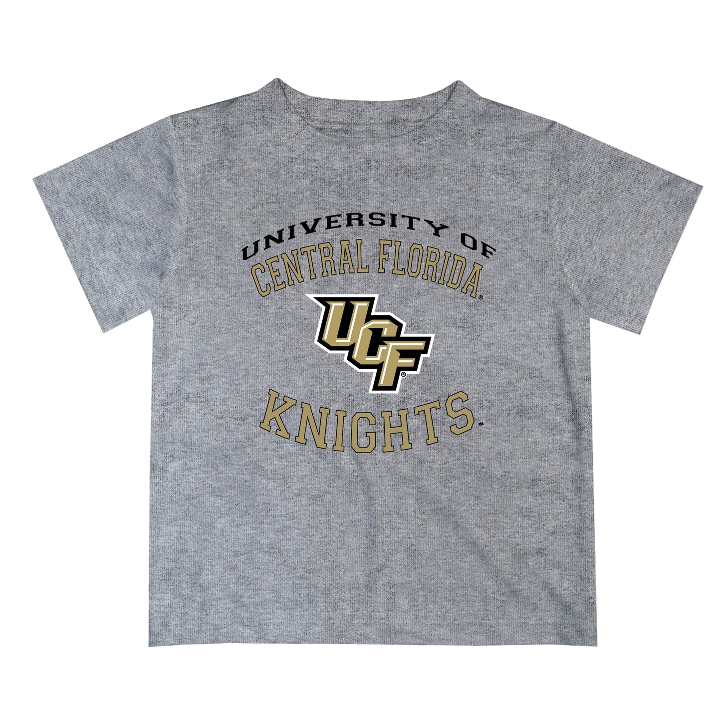 UCF Knights Vive La Fete Boys Game Day V1 Gray Short Sleeve Tee Shirt