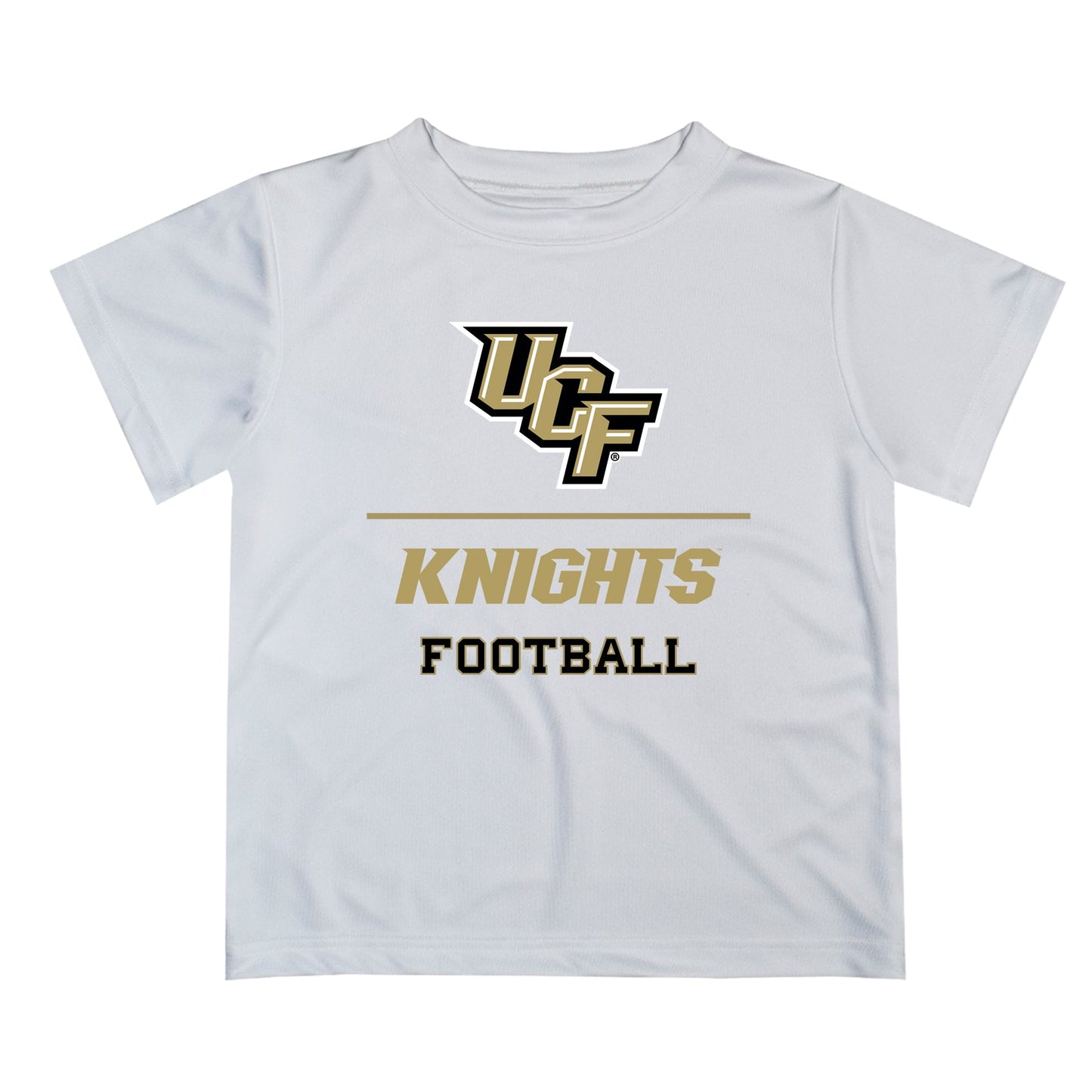 UCF Knights Vive La Fete Football V1 White Short Sleeve Tee Shirt