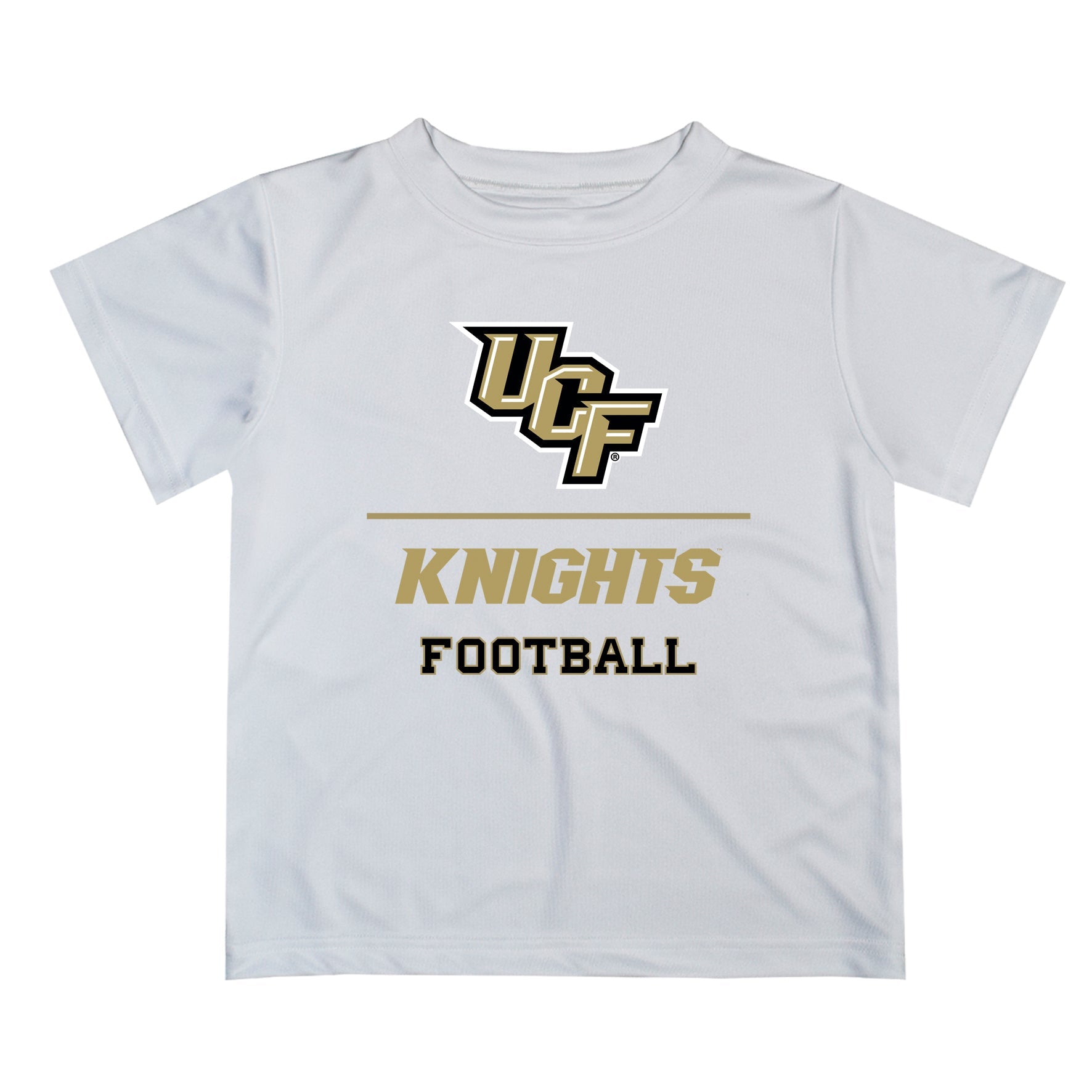 UCF Knights Vive La Fete Football V1 White Short Sleeve Tee Shirt