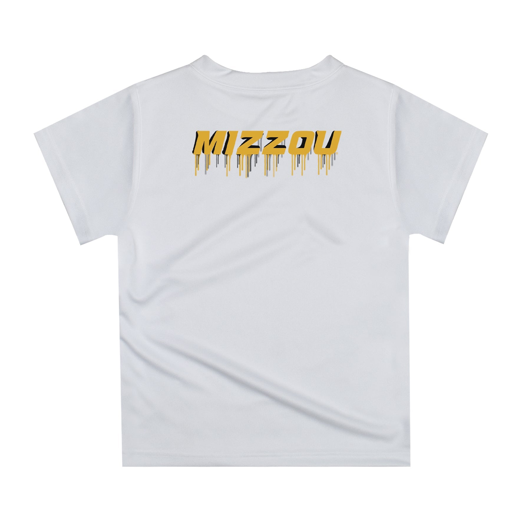 Missouri Tigers MU Original Dripping Football Helmet White T