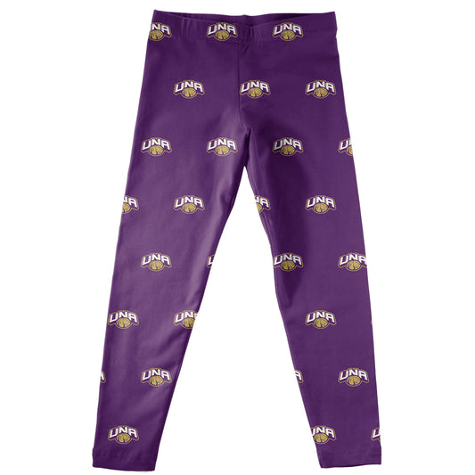 North Alabama Lions Leggings Purple