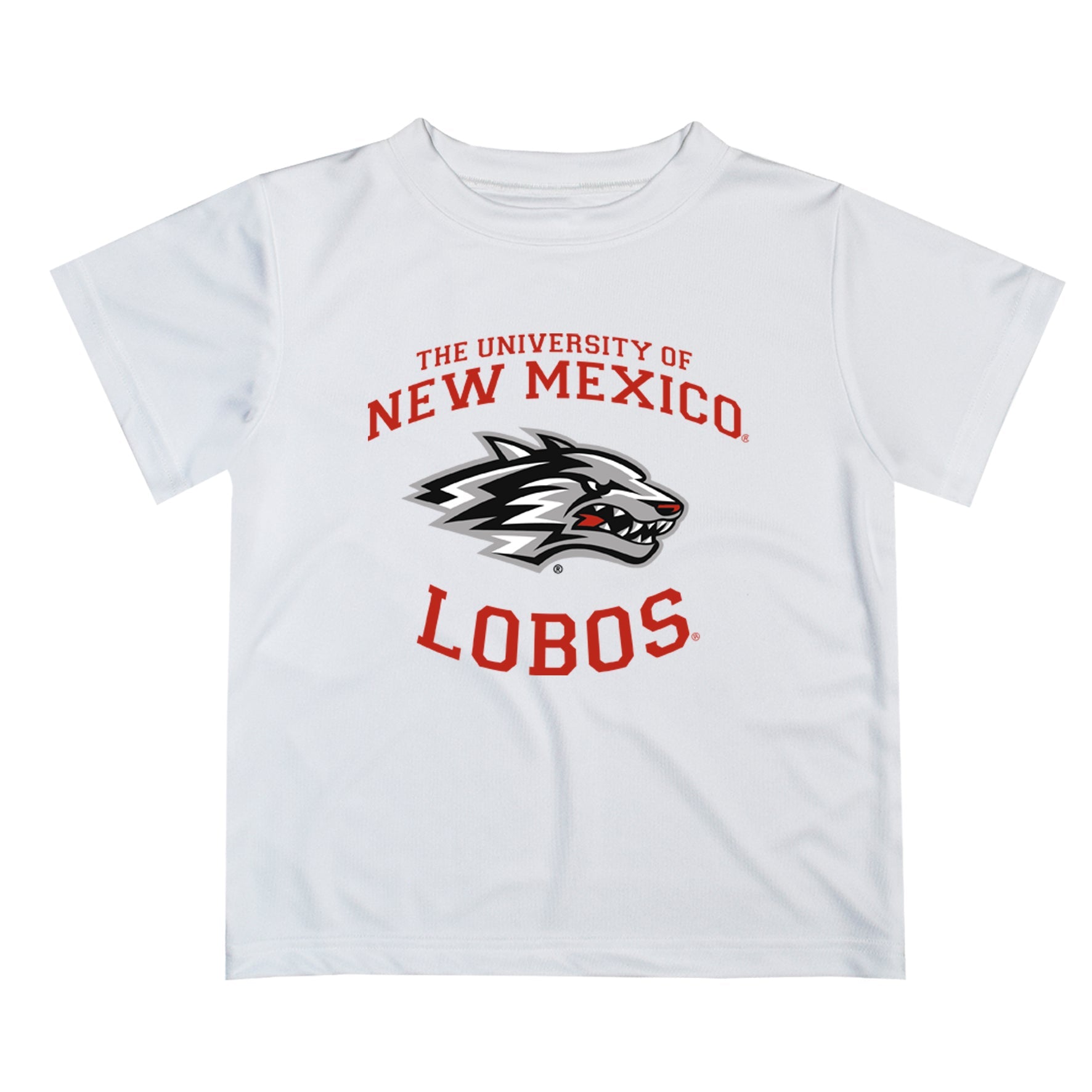 New Mexico Lobos Vive La Fete Boys Game Day V1 White Short Sleeve Tee Shirt