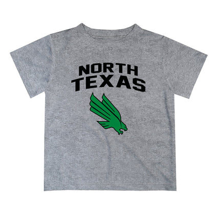 North Texas Mean Green Vive La Fete Boys Game Day V2 Heather Gray Short Sleeve Tee Shirt