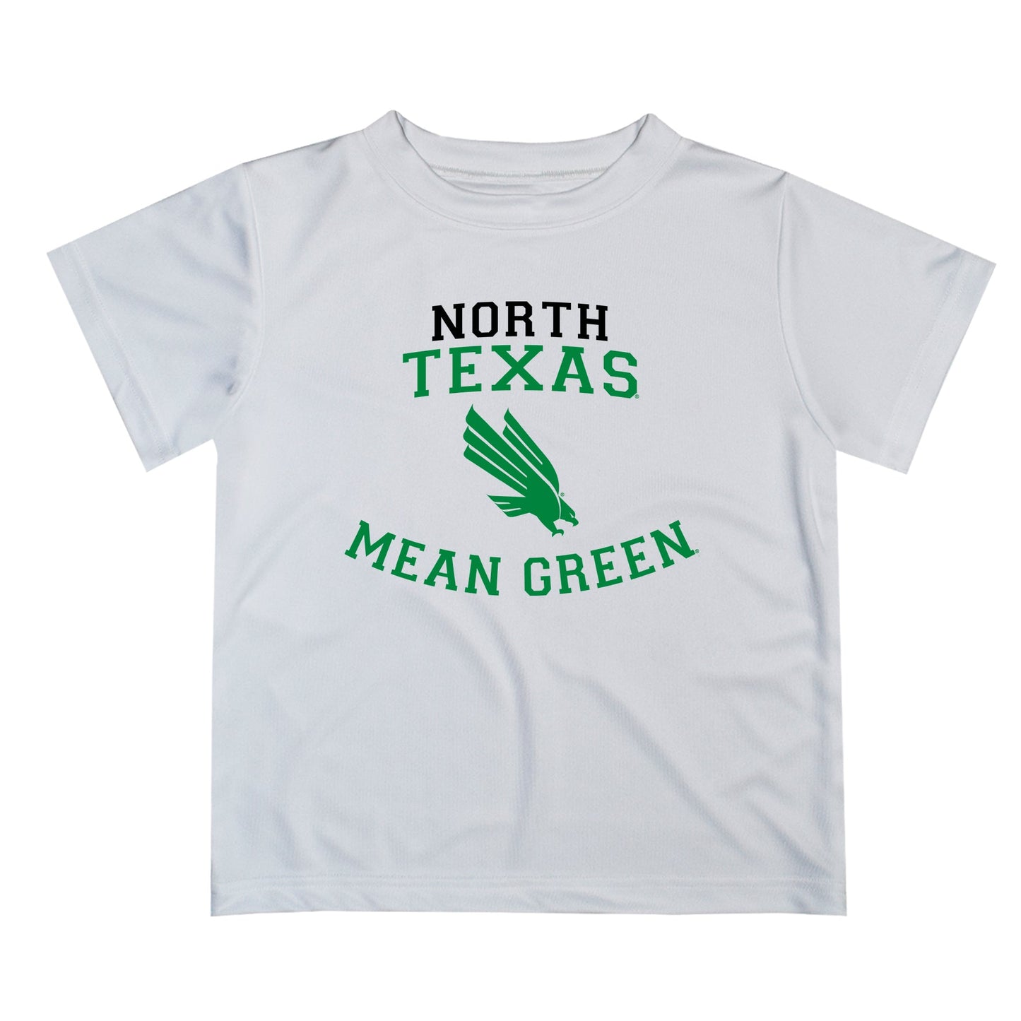 North Texas Mean Green Vive La Fete Boys Game Day V1 White Short Sleeve Tee Shirt
