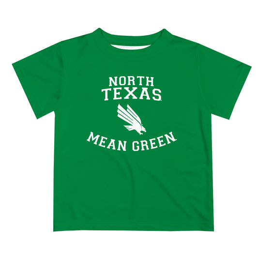 North Texas Mean Green Vive La Fete Boys Game Day V1 Green Short Sleeve Tee Shirt