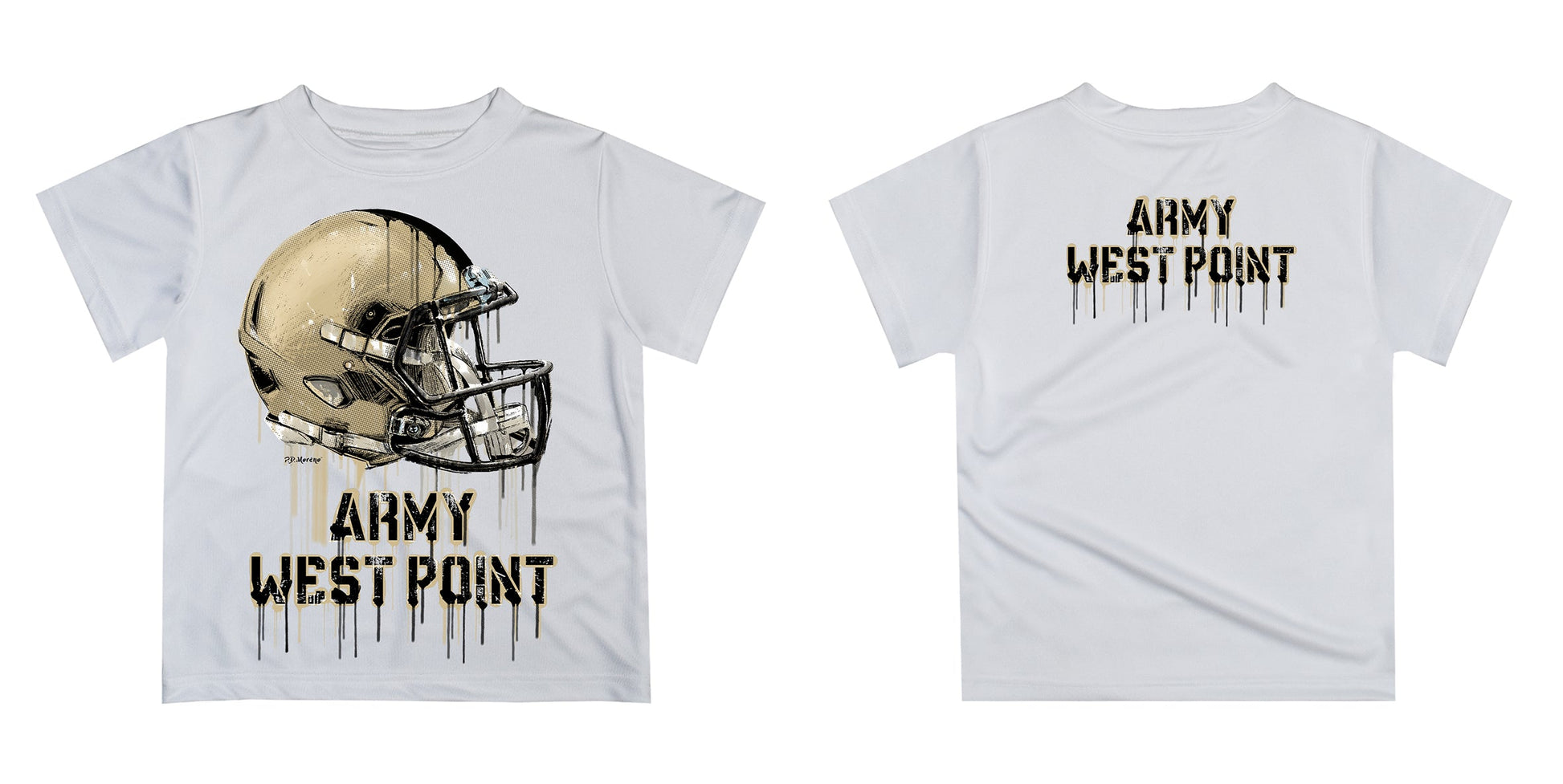 army west point football gear Army West Point Black Knights Original Dripping Football Helmet White