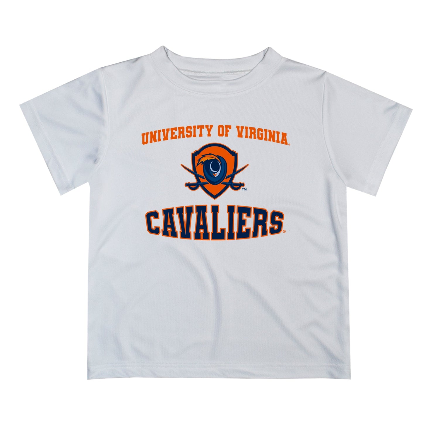 Virginia Cavaliers UVA Vive La Fete Boys Game Day V3 White Short Sleeve Tee Shirt
