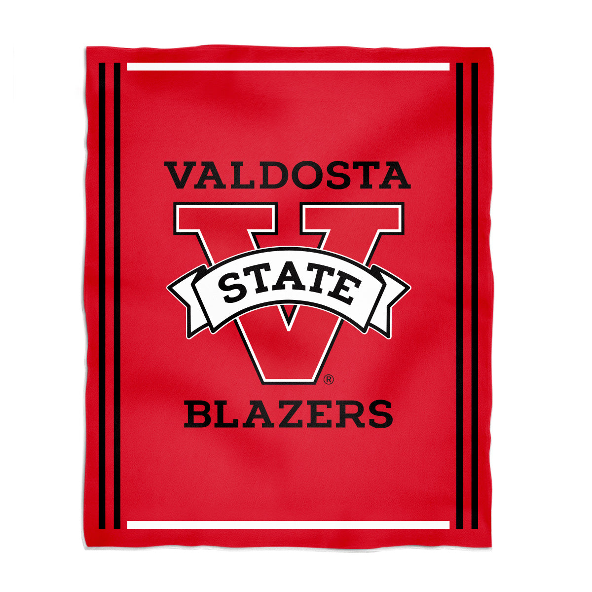 Valdosta Blazers Kids Game Day Red Plush Soft Minky Blanket 36 x 48 Mascot