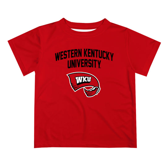 Western Kentucky Hilltoppers Vive La Fete Boys Game Day V2 Red Short Sleeve Tee Shirt