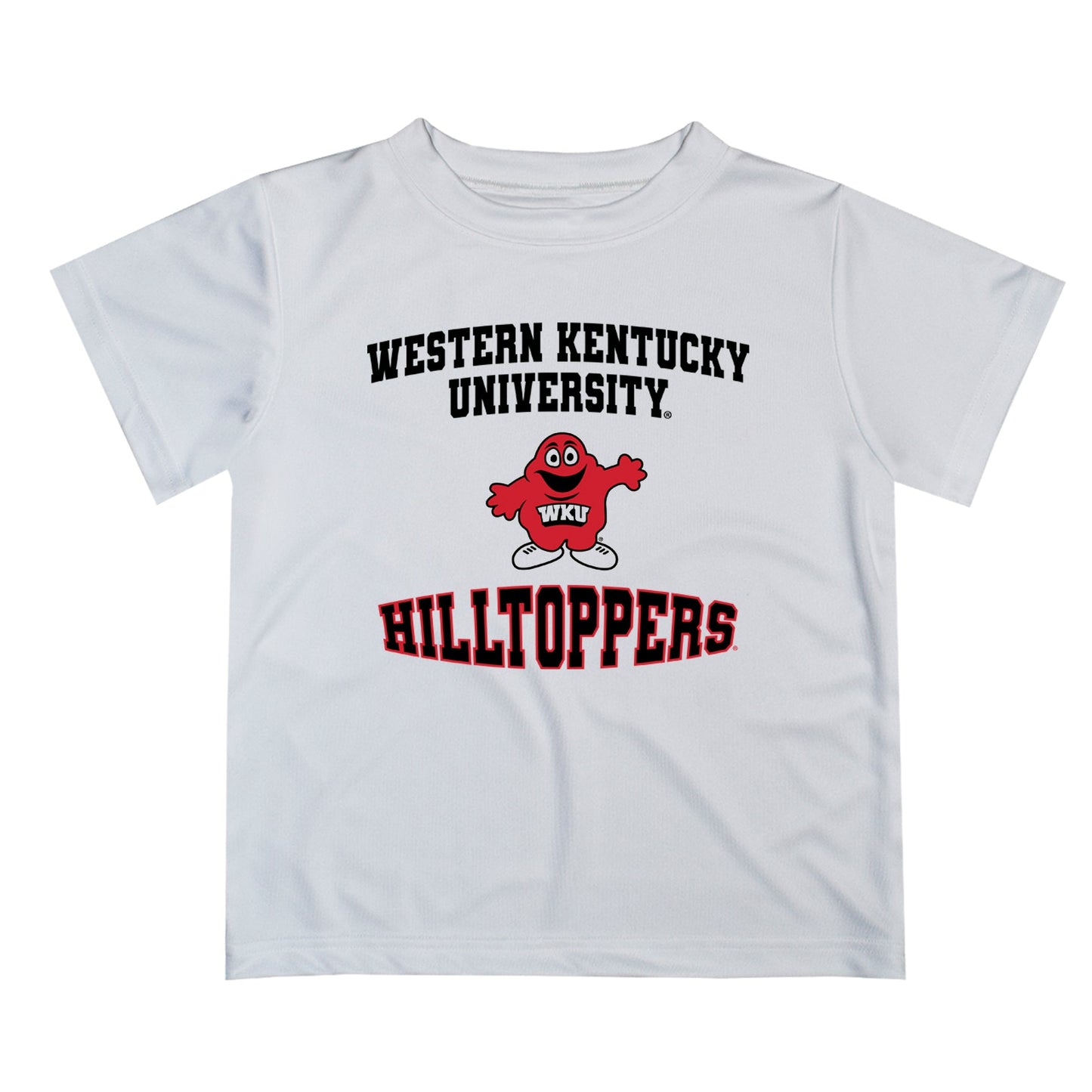 Western Kentucky Hilltoppers Vive La Fete Boys Game Day V3 White Short Sleeve Tee Shirt