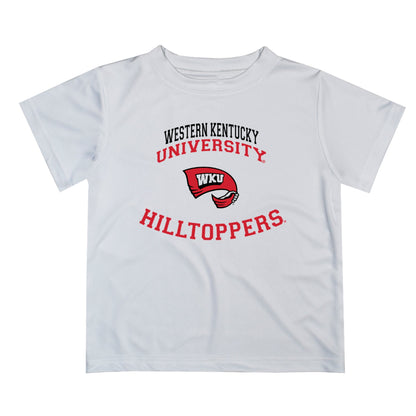 Western Kentucky Hilltoppers Vive La Fete Boys Game Day V1 White Short Sleeve Tee Shirt