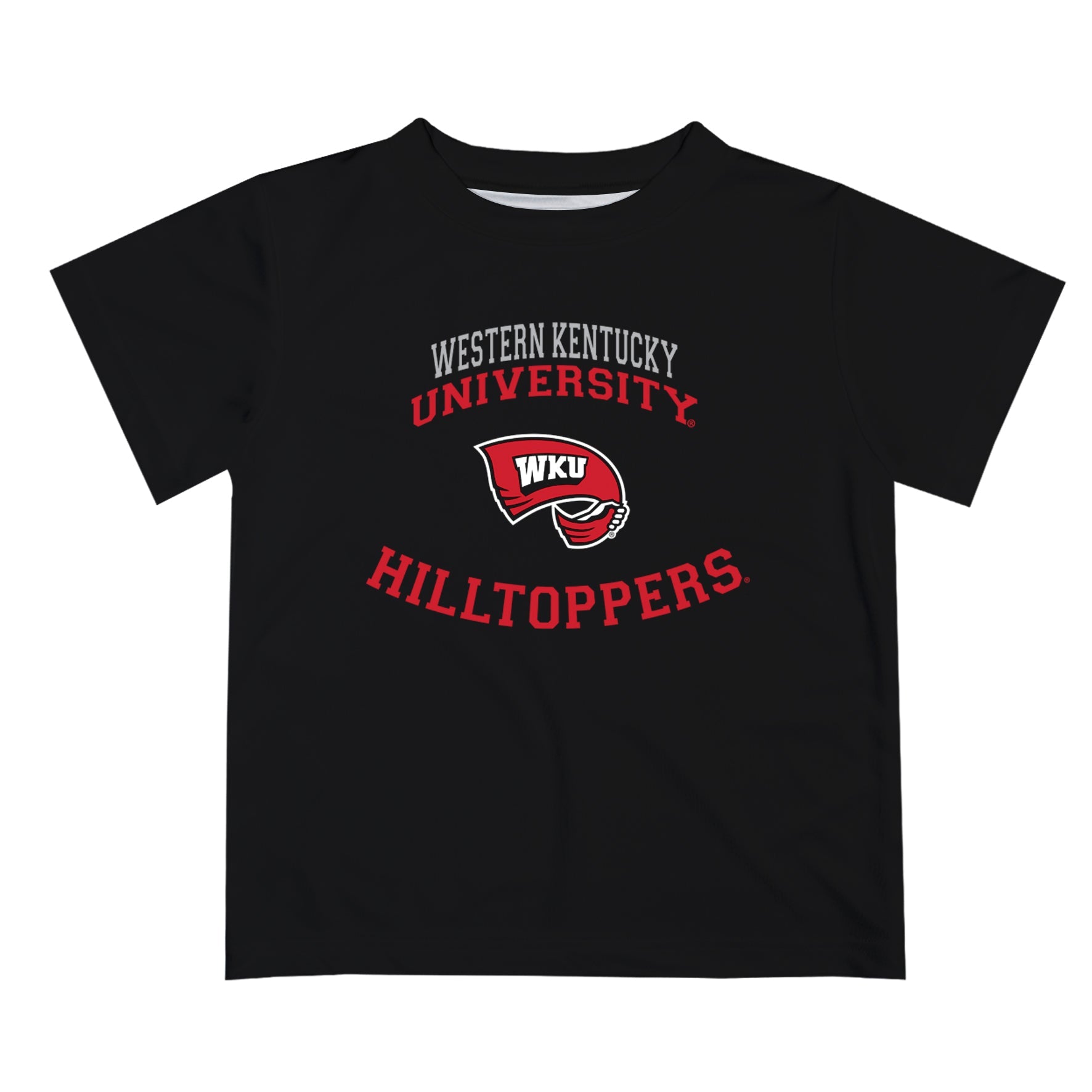 Western Kentucky Hilltoppers Vive La Fete Boys Game Day V1 Black Short Sleeve Tee Shirt