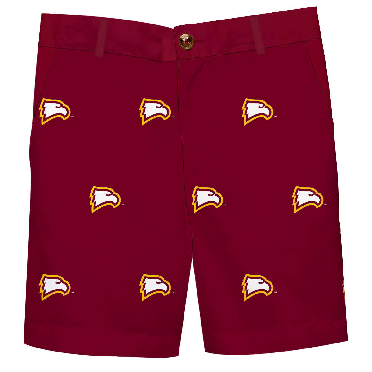 Winthrop University Eagles Maroon Structured Short