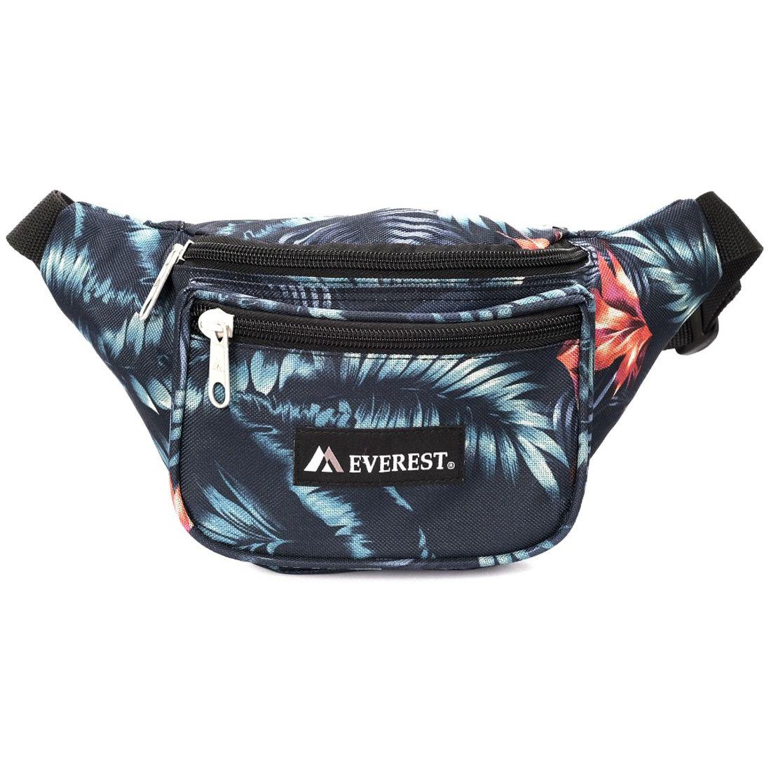 Everest Signature Pattern Waist Fanny Pack