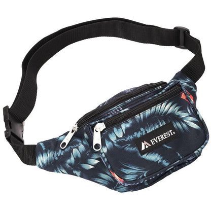 Everest Signature Pattern Waist Fanny Pack