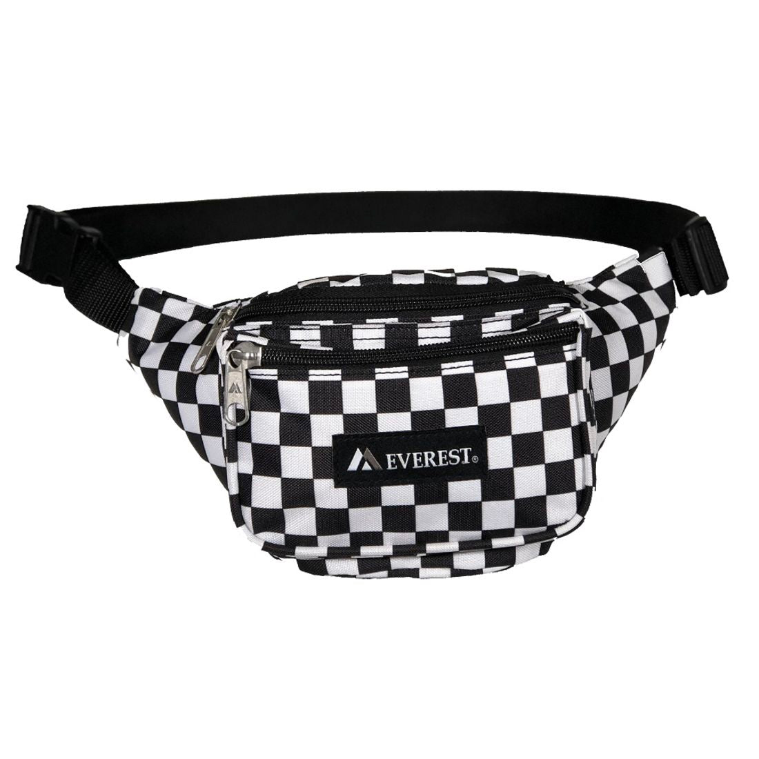 Everest Signature Pattern Waist Fanny Pack