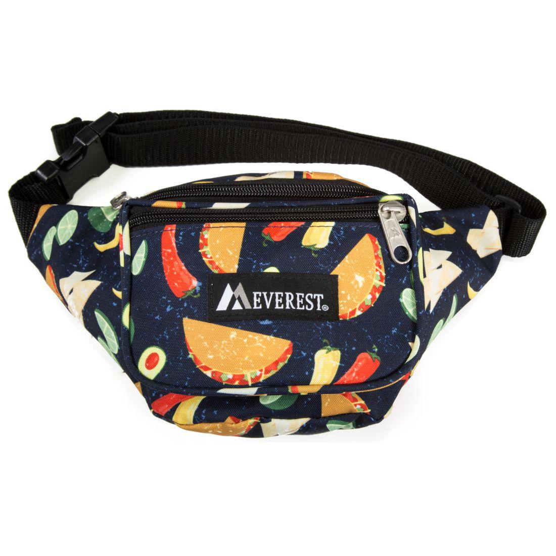 Everest Signature Pattern Waist Fanny Pack