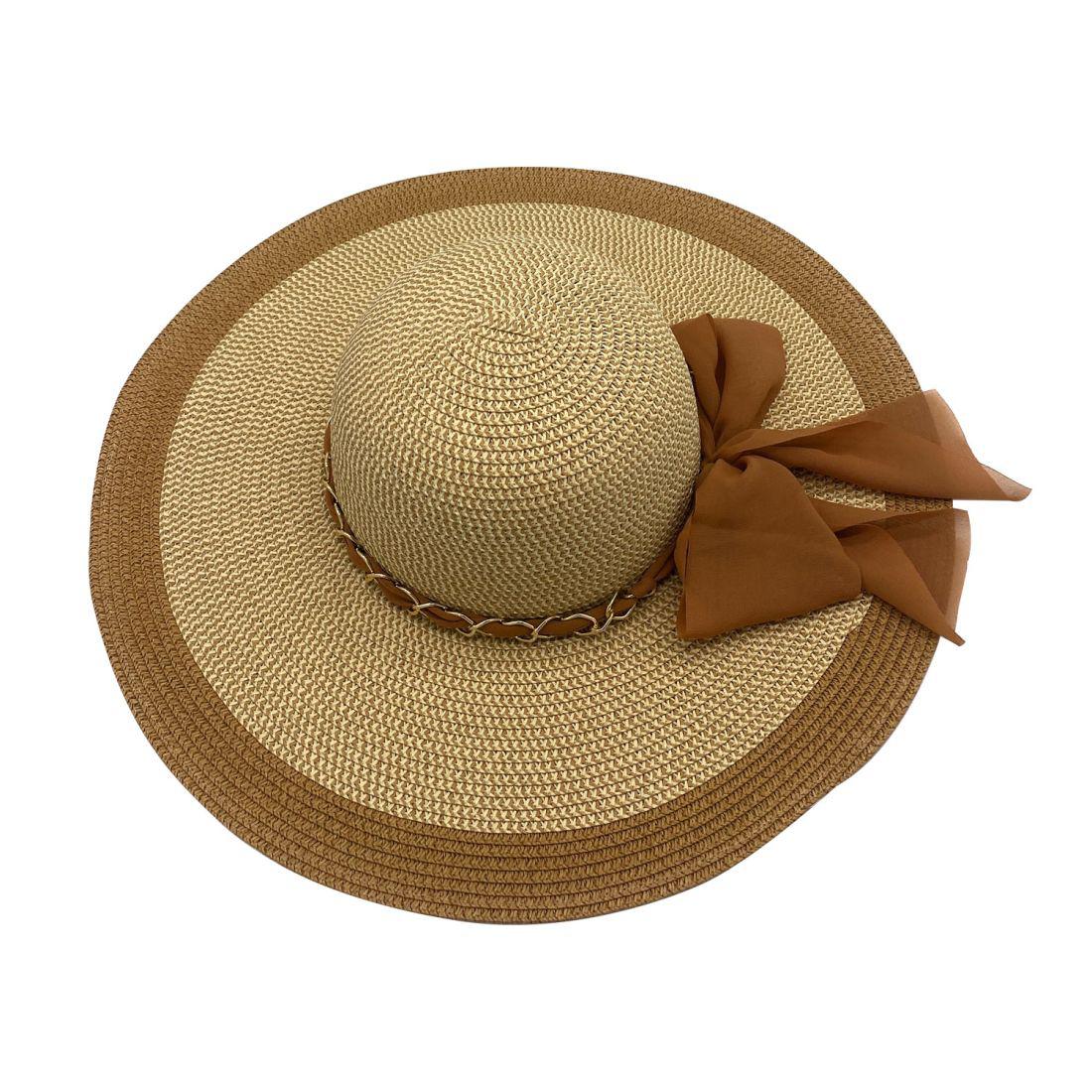 Empire Cove Womens Wide Brim Straw Hat Floppy Sun Hat Panama Fedora Summer