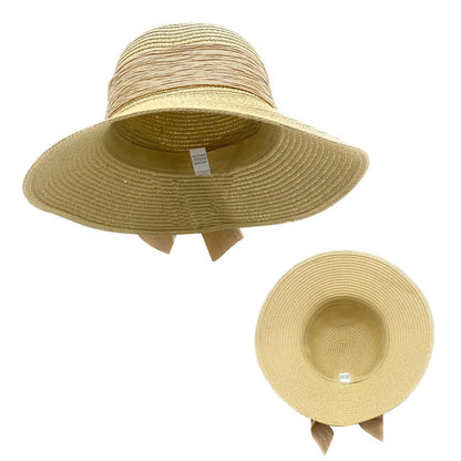 Empire Cove Womens Wide Brim Straw Hat Floppy Sun Hat Panama Fedora Summer