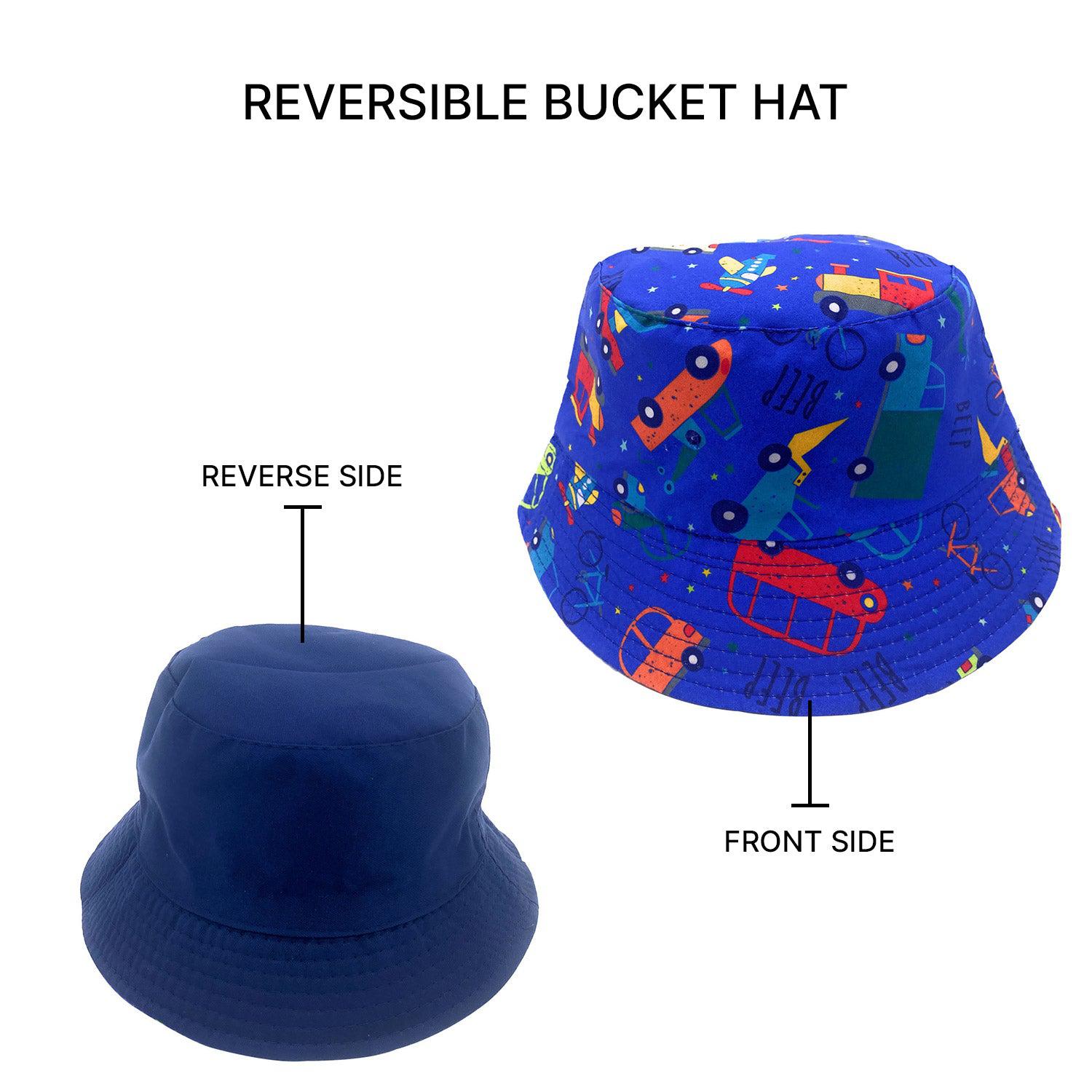 Empire Cove Kids Fun Prints Bucket Hat Fisherman Cap Girls Boys Summer Beach-Casaba Shop